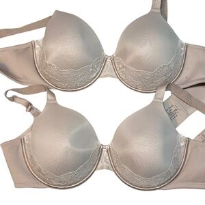 Vanity Fair Beauty Back Lace Full Figure Underwire Bra Style 76382 40DD